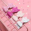 Layer Wedding Party Kids Hair Clips Bows Headwear Cute Hairpins Sequin Bow