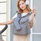 Baby Diaper Bag Backpack Waterproof Mummy Outdoor Large Capacity Bag (Grey)