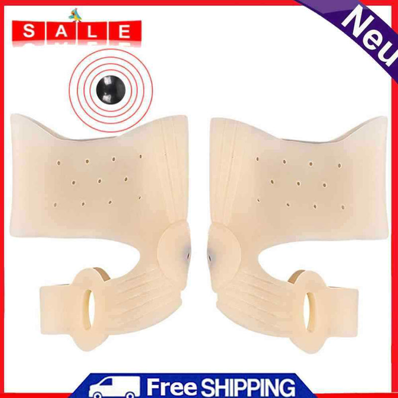 2pcs Toe Hallux Valgus Corrector Orthotics Bunion Bone Ectropion Thumb Adjuster