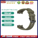 Silicone Sport Watchband with Tools Watchband Bracelet for Amazfit T-Rex 2 A2169