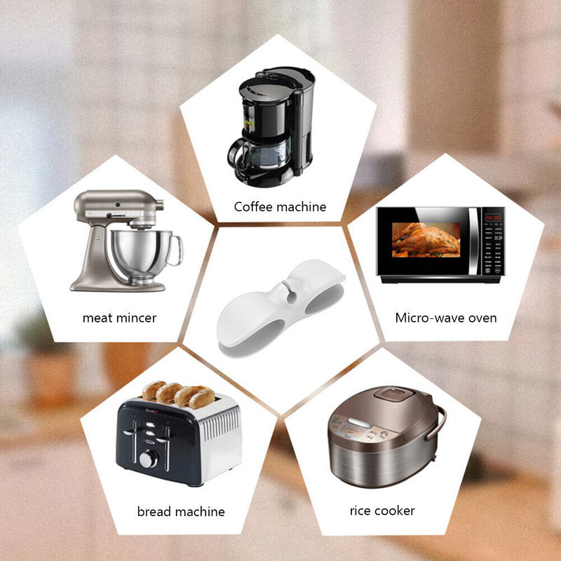 Wire Cable Organizer Holder Cord Wrapper Winder for Kitchen Appliances Computer