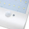 Solar LED Wall Lamp IP65 Human Induction Sensor White Light Outdoor (White)