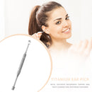 Outdoor Portable Metal Toothpick Set Oral Teeth Cleaning Tools with Spoon Newly