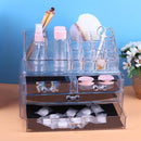 Portable Clear Acrylic Makeup Organizer Storage Box Cosmetics Case(4)