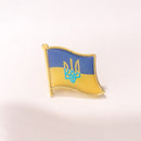1pcs 22mm Ukraine Map Lapel Pin Brooch Clothing Accessories(B Epoxy)