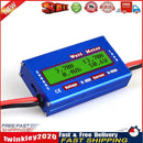 DC 60V 100A Balance Voltage Battery Power Analyzer Watt Meter Checke(Blue) Newly