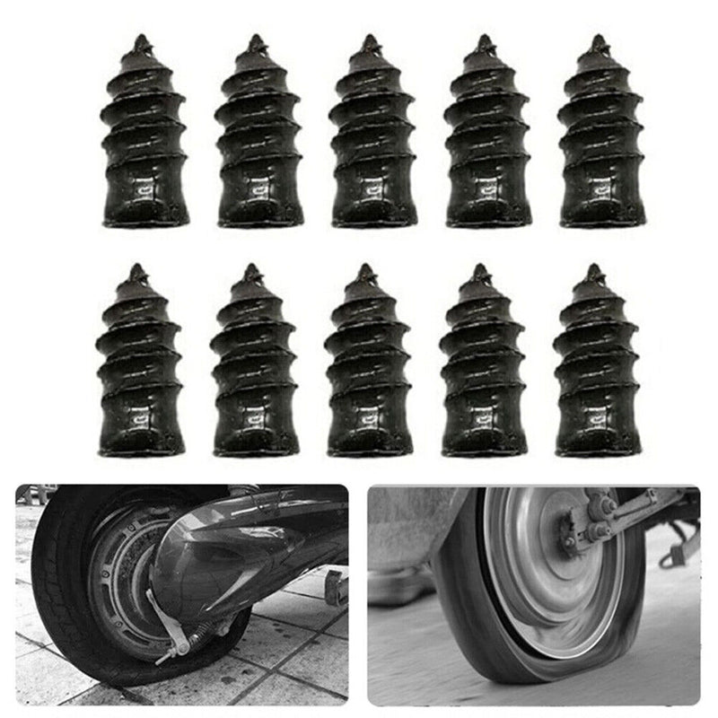 Scooter Car Tire Puncture Repair Tools Kit Motorcycle Vacuum Tyre Repair Nails