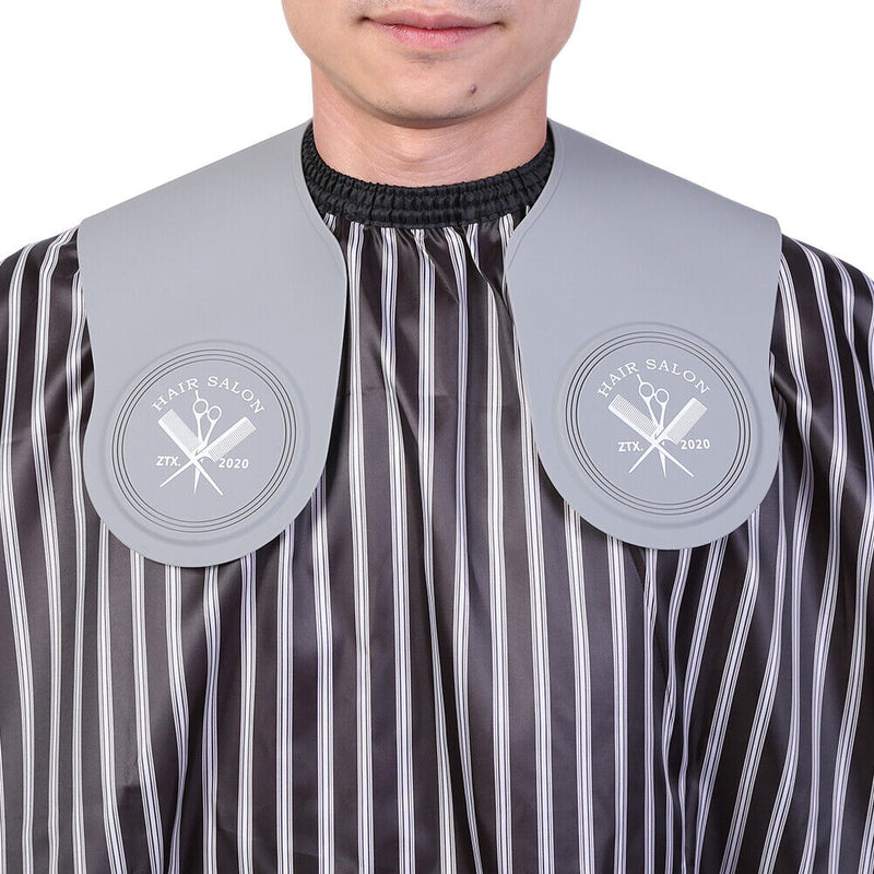 Haircut Neck Wrap Collar Shield Waterproof Hair Coloring Hairdressing Cape Tool