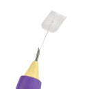 Embroidery Pen Needle Stitches Weaving Tool Sewing Kit Accessory (Purple)
