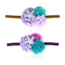 Hair Accessories Elastic Chiffon Flower Starfish Hair Band Mermaid Headband