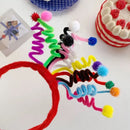 Party Decoration Hair Band Funny Headband Happy Birthday Hair Hoop Hair Clips