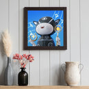 5D DIY Diamond Painting Kits Full Round Drill Cartoon Note Cat Mosaic Art