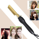 2 in 1 Hair Straightener Curler Electric Hot Heating Iron Styling Comb (US)