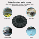 Solar Bird Bath Fountain Free Standing Floating Solar Water Fountain Pump