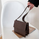 Women Zipper Solid Color Crossbody Bag Female PU Leather Small Designer Clutch