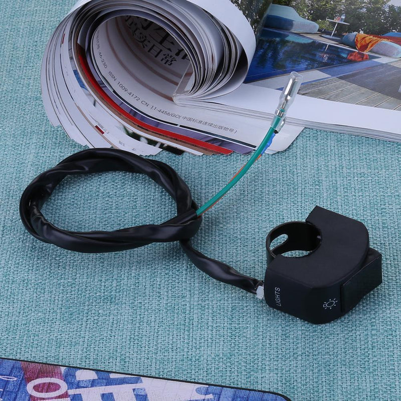 12V 7/8in Motorcycle Handlebar On/Off Switch for LED Headlight Fog Light(4)