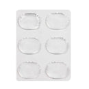 6pcs/set Silicon Gel Snare Drum Mute Pads Transparent Drum Damper Mufflers