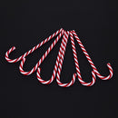 6pcs Candy Crutches Christmas Tree Decoration DIY Hanging Drops Jewelry