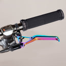 CANSUCC Rubber MTB Bike Handlebar Locking Cover w/ Plug Grip Covers (Black)