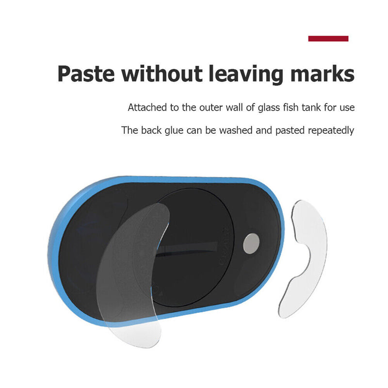 LED Digital Display Aquarium Thermometer High Precision Stick-on for Turtle