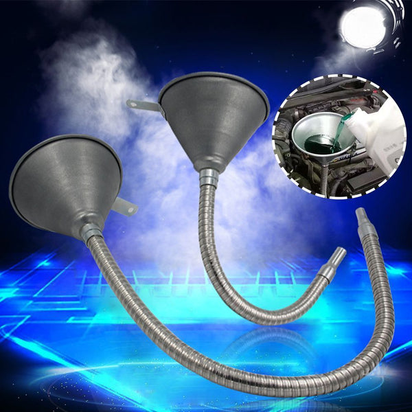 Engine Oil Funnel with Filter Screen Fuel Oil Funnel Car Oil Fill Funnel