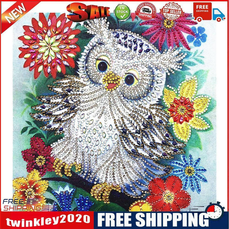 5D DIY Special Shaped Diamond Painting Bird Cross Stitch Mosaic Craft Kits