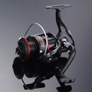 #A 8kg Max Drag Spinning Fishing Reel Metal Line Cup Spool Wheel Sea Lure Tackle