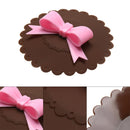 Bowknot Dustproof Reusable Cup Silicone Lid Cup Cover Seal Cover (Coffee)