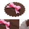 Bowknot Dustproof Reusable Cup Silicone Lid Cup Cover Seal Cover (Coffee)