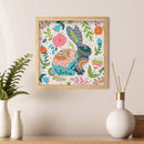 5D DIY Diamond Painted rabbit Partial Special Rhinestone Set