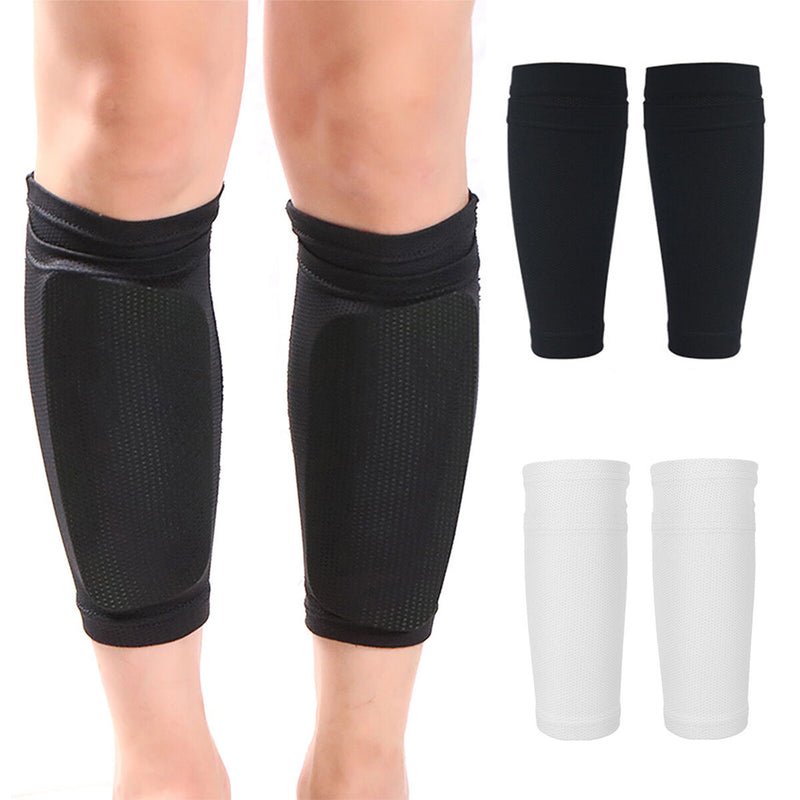 Men Women Guards Soccer Football Protective Calf Compression Running Leg Slee