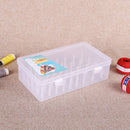 42 Spools Reels Sorting Storage Box Fishing Line Gear Case (Transparent) Newly