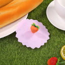 Silicone Heat-resistant Dust-proof Sealed Cup Lid Food Wrap Cover (Radish)