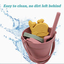 Silicone Cute Animals Shape Beach Play for Kids Sandbox Set Beach Game Toys