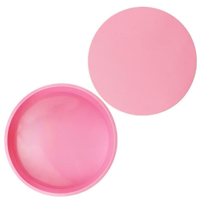 8 inches Round Silicone Non stick Cake Pan Bread Baking Mould For Kitchen G3Q8
