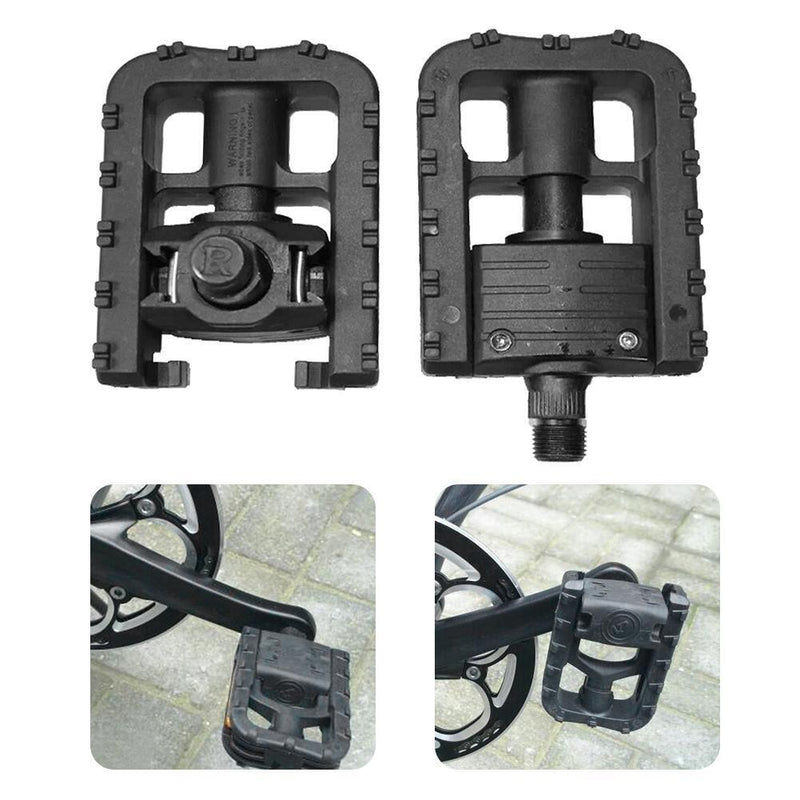 Bicycle pedals for mountain bike, foldable, 1 pair
