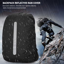 Reflective Waterproof Backpack Rain Cover Outdoor Sport Cycling Safety Raincover