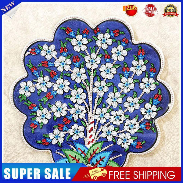 5D DIY Part Special Shaped Drill Diamond Flowering Straw Drawing MX049