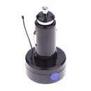 DF-01-TV 2IN1 Car Battery Monitor Voltmeter Thermometer Blue Digit Display Newly