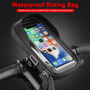 Bike Scooter Phone Touch Screen Holder Motorcycle Phone Stand Rack (Black) Newly