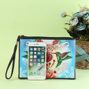 DIY Magpie Special Shaped Diamond Painting Creative Wristlet Bag Zipper Wallet