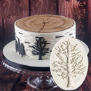 DIY Chocolate Leaves Tree Shape Silicone Fondant Mold Cake Decor Mould