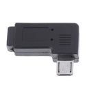 90 Degree Mini USB Female to Micro USB Male Date Transfer Adapter Connector