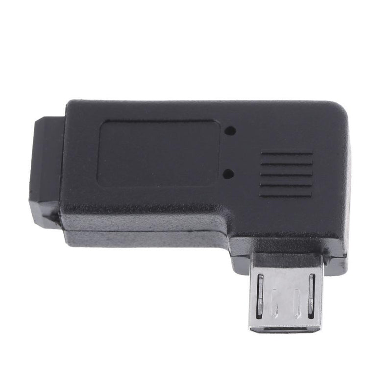 90 Degree Mini USB Female to Micro USB Male Date Transfer Adapter Connector