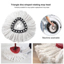 Mop Replacement Heads, Microfiber Spin Mop Head Refill for Floor Cleaning