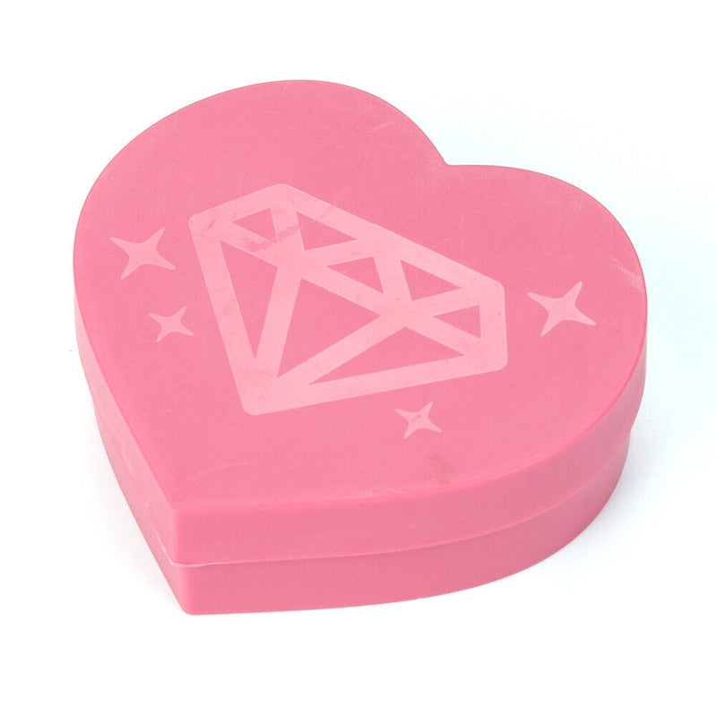 Plastic Heart Shape Rhinestone Drill Plate Tray 5D Diamond Painting Accessories