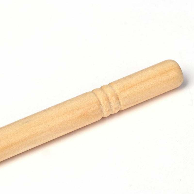 DIY Kit Wooden Handle Wig Crochet Hook Knitting Needle Weaving Braids Tools