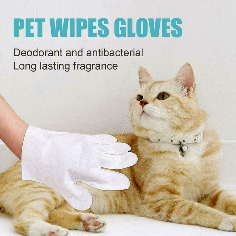 Pet No washing glove Pet Cleaning Gloves For Cats Supplies Dog Pet 45g I4C1 J6F2