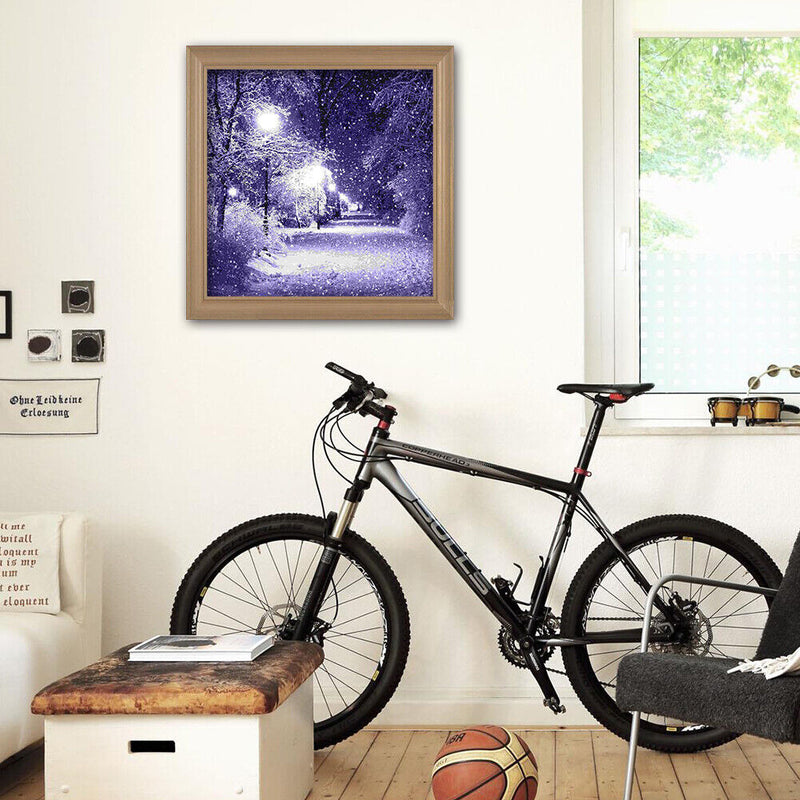 5D DIY Full Drill Diamond Painting Snowing Cross Stitch Embroidery Craft Gift