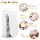 Mini Vacuum Food Heat Sealer Plastic Storage Bag Snack Seal Machine (White)